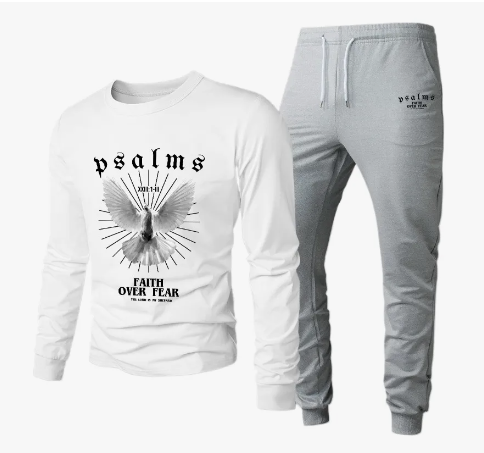 Faith Over Fear - Suit Sweatshirt + Pants