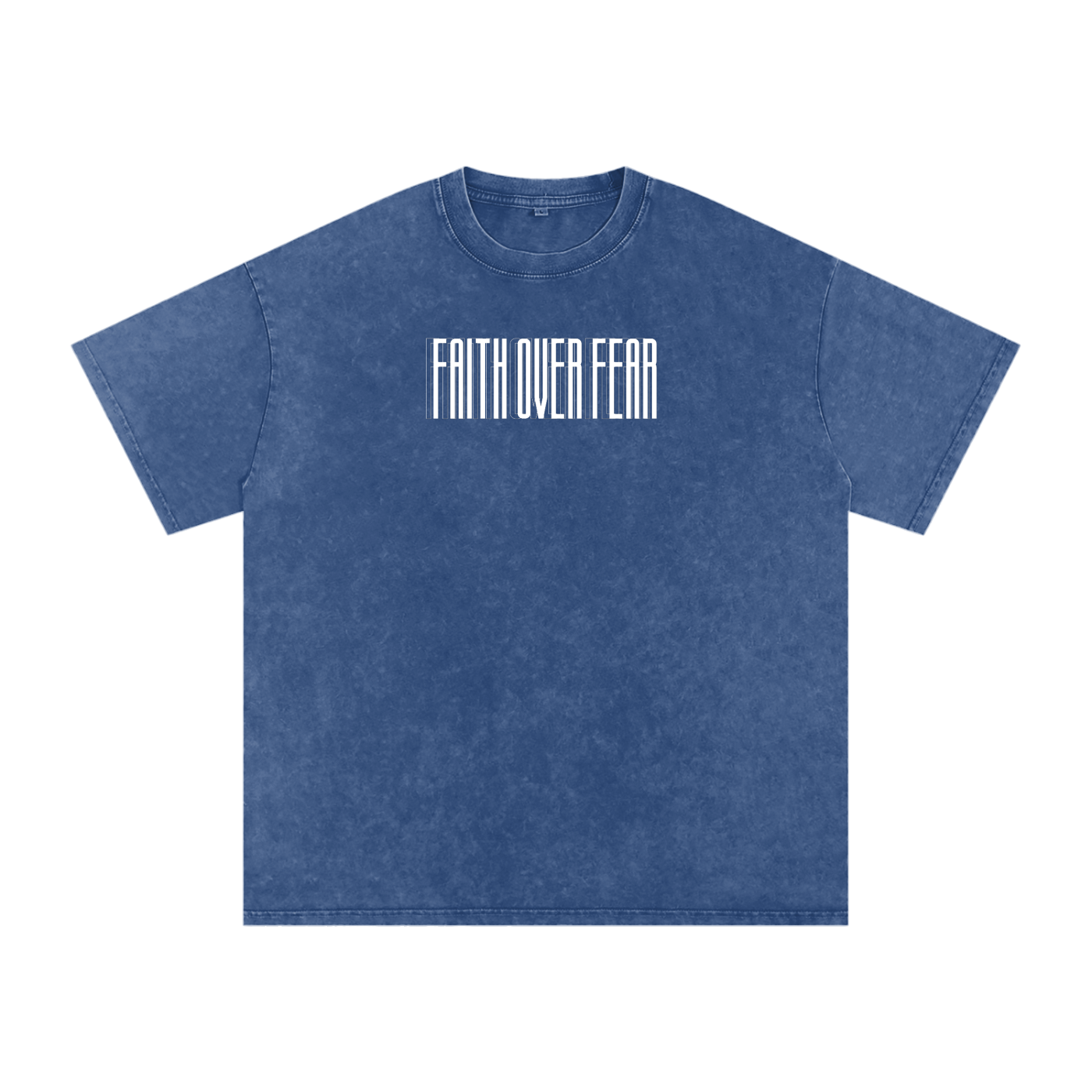 Faith,Oversize,Acid,Wash,Dropshoulder,Christian,Premium,Cotton