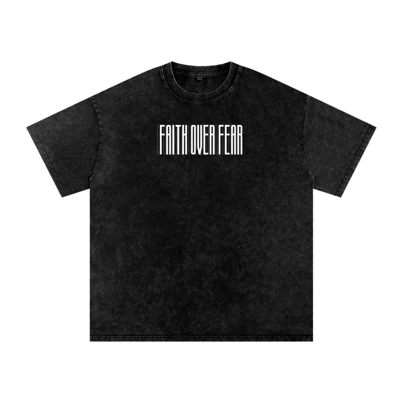 Faith,Oversize,Acid,Wash,Dropshoulder,Christian,Premium,Cotton