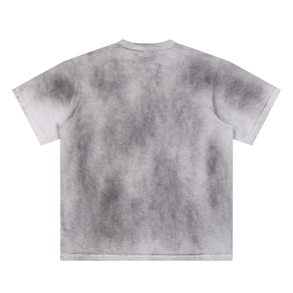 Unisex,Sun Fade,Hand-Painted,T-Shirt