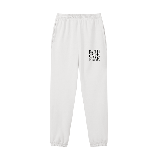 Faith Over Fear - Unisex Essential Jogged Sweatpants