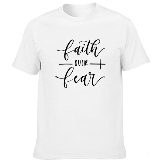 Faith Over Fear - Short Sleeve T-Shirt Woman