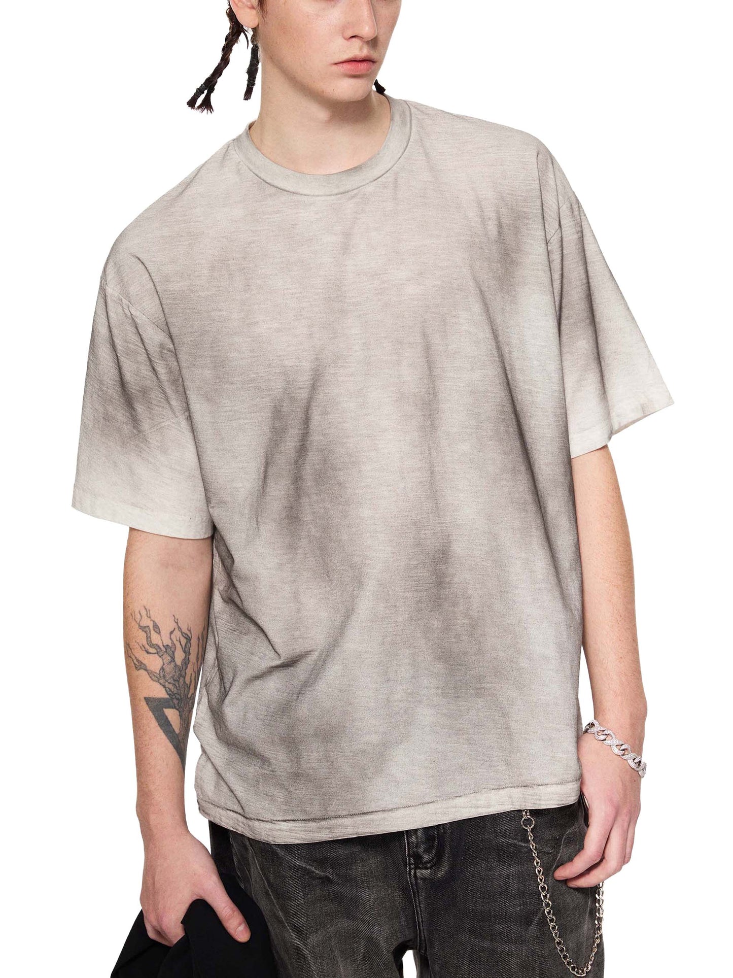 Unisex,Sun Fade,Hand-Painted,T-Shirt