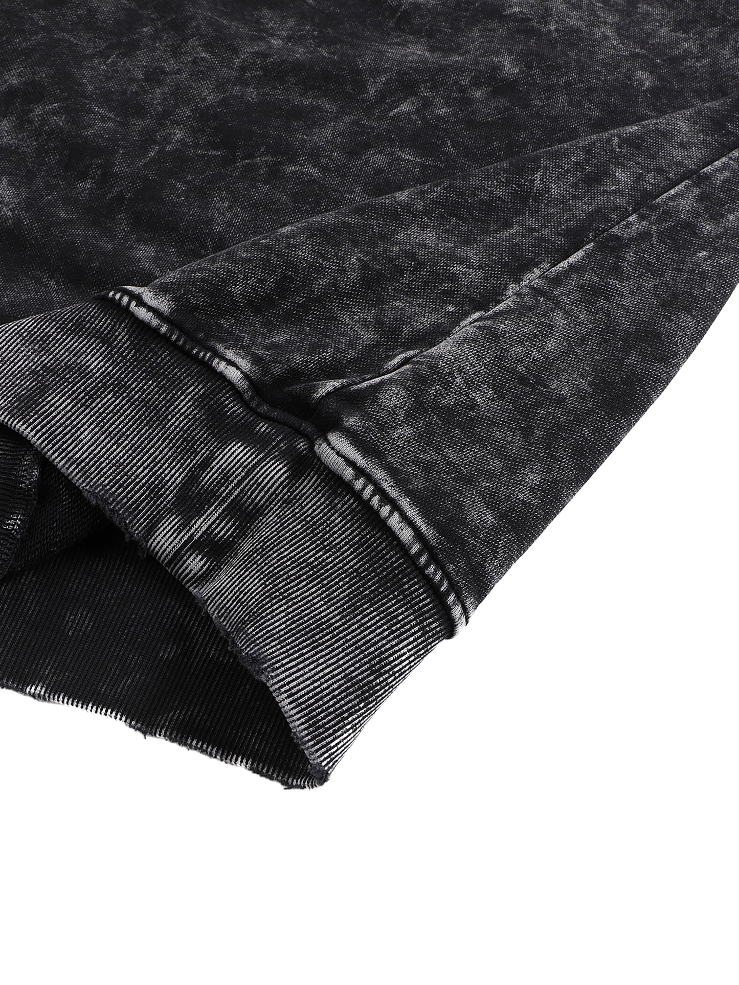 Snow,Washed,Unisex,Long-Sleeve,Sweatshirt